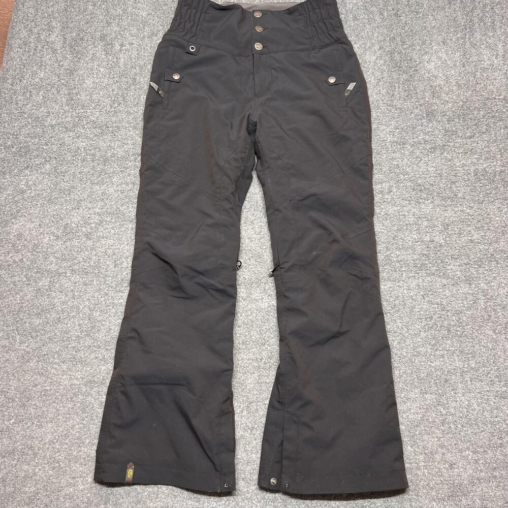 Bonfire Snow Pants Womens L Black Taylor 20K 15K Insulated Ski Snowboard